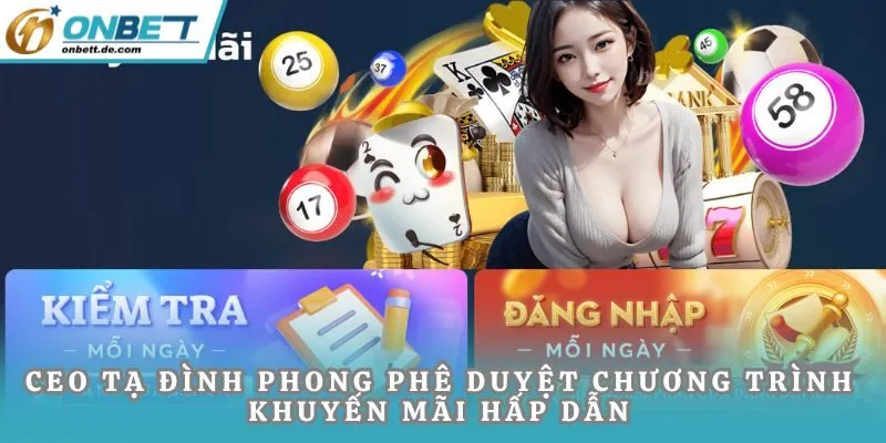 CEO Tạ Đình Phong phê duyệt chương trình khuyến mãi hấp dẫn
