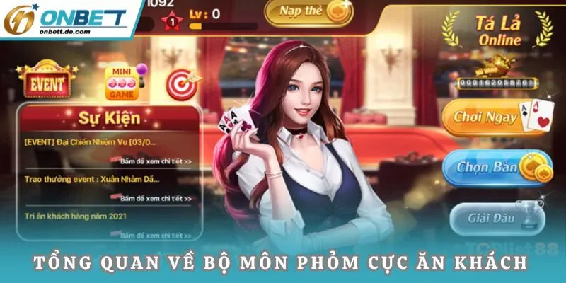 Tổng quan về bộ môn Phỏm cực ăn khách
